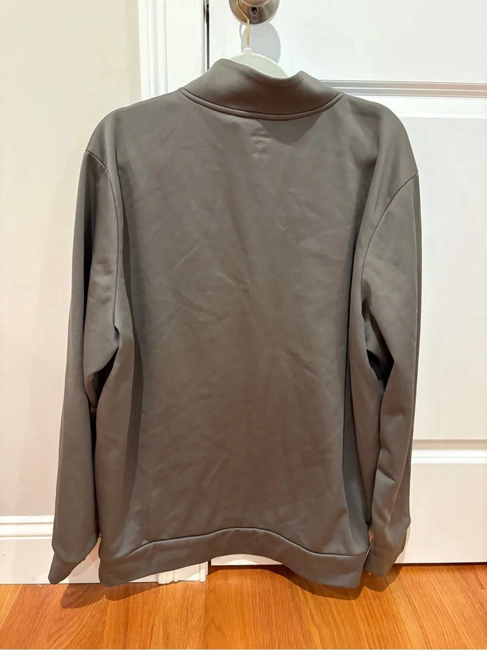Under Armour Men's Quarter-Zip Performance Pullover in Gray